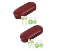 Holibanna 2 Set Di Custodie Per Occhiali Custodie Per Occhiali Contenitori Per Lenti Organizer Per Il Trasporto Di Occhiali Custodia Per Lenti A Contatto Custodia