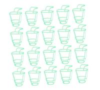 Holibanna 20 pezzi Porta Bottiglie Infusione Riutilizzabile in Plastica Alta Resistenza Rete Sospesa Antigoccia per Bottiglie Saline Leggero e Facile da per Uso e Clinico Confezione