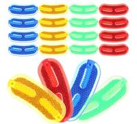 Holibanna 20 Pezzi Riflettori per Raggi Bicicletta in Plastica Resistenti alle Intemperie Design Compatto e Leggero Segnalatori di Sicurezza per Mountain Bike e Bici