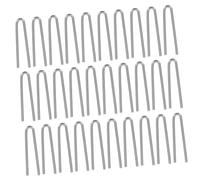 Holibanna 200 Pezzi U-Shaped Hanging Pins High-Temperature Wire Hooks for Pottery Kiln Firing Ceramic Craft Jewelry Making DIY Ornaments