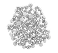 Holibanna 200pezzi Borchie Cono Decorative Punk per Abbigliamento E Accessori DIY Rivetti per Giacche Cinture Scarpe E Borse Studs Plastica Tapered per Creazioni Artigianali