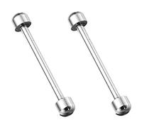 Holibanna 20mm Orologio Vite Tubo Orologio Cinturino Link Barre Riparazione Strumenti Acciaio Materiale Orologiaio Essenziale