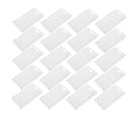 Holibanna 25 Pezzi Contenitori per Sciogliere Cera Trasparenti Design Cuore Scatole Multi per Fai da Te per e Organizzazione Domestica