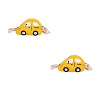 Holibanna 2pezzi Borsa Tracolla Per Ragazzo Ragazza Con Motivo Di Auto Mini Borsetta Spalla Morbido e Perfetta Per Snack e Piccoli Oggetti Design Pratico e Leggero