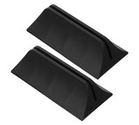 Holibanna 2pezzi Clip Divisoria Scrivania Plastica da Supporti per Pannelli Privacy da Ufficio Facile Installazione e Posizionamento Sicuro Base Nera per Separazione Spazi di Lavoro
