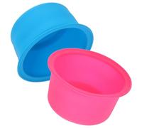 Holibanna 2pezzi Contenitore Silicone Antiaderente Per Cera Da Resistente Al Calore Adatto Per Uso Domestico e Professionale Per Riscaldare Cera