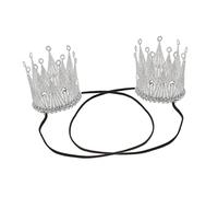 Holibanna 2pezzi Coroncina Compleanno Per Ragazzo Ragazza Da Accessorio Elegante Per Feste e Celebrazioni Per Halloween Teatro e Compleanni Design Delicato e Adattabile Per Tutti