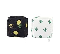 Holibanna 2pezzi Mini Custodia Per Assorbenti Igienici Custodia Per Assorbenti Interni Mini Organizer Per Cosmetici Borse Portaoggetti Cerniera