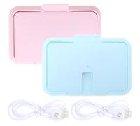 Holibanna 2pezzi Scalda Salviette Portatile Usb Per Ragazza Scalda Salviette Umidificate Dispenser Di Per Casa e Auto Mantiene Le Alla Temperatura Giusta