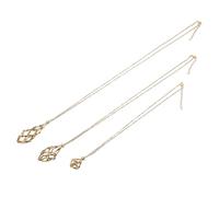 Holibanna 3 Pezzi Collana con Gabbia Portacristalli Acciaio Inossidabile Portapietre Rete Stile Sogni Ciondolo Regolabile per Gioielli Fai da Te Uomo Donna