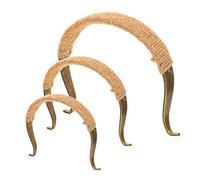 Holibanna 3 pezzi Maniglie per Teiera Faggio Resistente Allusura Design Ergonomico Retrò Impugnature per Uso Manici Leggeri e Compatti per Bollitori