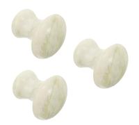 Holibanna 3 Pezzi Massaggiatore Con Pietre Di Funghi Massaggio Facciale Roller Del Viso Spazzola Per Il Corpo Per Grinza Pietra Raschiante Pietra Massaggiante a Forma Di Fungo