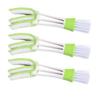 Holibanna 3 pezzi Spazzola per Pulizia Auto Spazzola per Microfibra Pulizia Interni Auto e Tastiere Utensile Multifunzionale per Venti Aria e Fessure