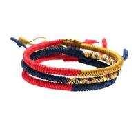 Holibanna 3pezzi Bracciale Intrecciato Mano Stile Accessori Da Polso Per Donne Per Occasioni Speciali e Uso Quotidiano