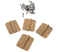 Holibanna 4 Pezzi Cerniera In Ottone Cerniera Piccola Mini Cerniere In Rame