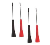 Holibanna 4 pezzi Puntali Tester Multimetro in Inossidabile Back Probe per Test Precisi Componenti Auto Impugnatura Ergonomica Antiscivolo Probes per Uso Professionale e