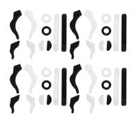 Holibanna 40 pezzi di ganci per occhiali: punte delle aste in silicone antiscivolo, comodi supporti per occhiali con naselli per la lettura e l'uso all'aperto