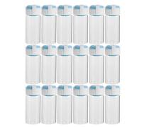 Holibanna 40 Pezzi Fiale di Vetro con Tappo Contenitori Trasparenti Sigillati per Campioni Bottiglie da Laboratorio per Stoccaggio Liquidi Analisi Chimiche e Ricerca Scientifica