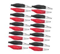 Holibanna 48 Pezzi Di Pinze A Coccodrillo Per Misurazione Elettrica Pinze Morbide Isolate Isolate