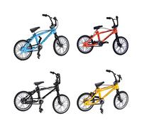 Holibanna 4pezzi Bike Retro Finger Mountain Bike Colors Sports Toy for Kids And Cycling Enthusiasts for Birthdays And Holidays