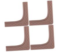 Holibanna 4pezzi Paraspigoli Per Mobili Protezione Per Angoli Per Ragazza Adatto Superfici e Finestre Facile Da Installare e Pulire Senza Fissaggi o Chiodi