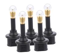 Holibanna 5 pezzi Adattatore Audio Ottico Femmina Jack Convertitore Digitale Spdif Stereo Analogico Protezione Sovratensione Compatto e Portatile per Cuffie e Dispositivi Audio