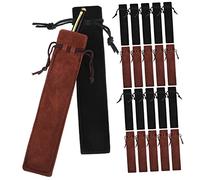 Holibanna 50 Pezzi Astucci Per Penna in Velluto Coulisse, Custodie Protettive Portapenne Leggere e Compatte, Sacchetti Per Penne Singole Per Studenti e Ufficio