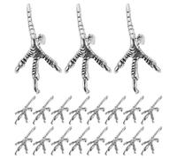 Holibanna 50 pezzi di ciondoli a forma di artiglio di - Ciondoli a forma di zampe di in lega di zinco per artigianato fai da te - a di zampe d'aquila retrò, accessori per gioielli vintage per