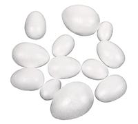 Holibanna 50 Uova di Pasqua con Graffiti Decorazione per Feste Tema Mini Assortiti per Riempire Cestini di Pasqua Coloranti per Uova Kinder Soft Queen Hollow Egg Riempitivi per Uova