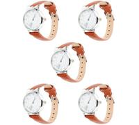 Holibanna 5pezzi Orologio Da Polso Elegante Per Donne Design Delicato e Leggero Per Uso Quotidiano e Feste Con Colore Raffinato e Stile Alla Moda
