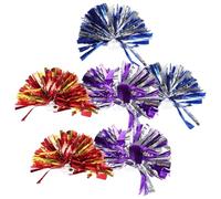 Holibanna 6 Pezzi Fiore da Cheerleading Luce, Fiore Manuale per Sport | Pet Riutilizzabile, per Coreografie e Gare, Effetto Scintillante, Accessorio per Squadre