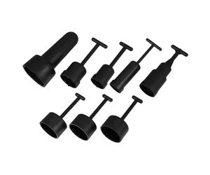 Holibanna 8 Pezzi Strumento Rimozione Anello Portalampada per e Riparazione Lampade Compatibile Design Antiscivolo e