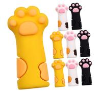 Holibanna 9 Pezzi Scissori da artiglio per gatti protettori coperture protettivo forbice copertura per forbici in silicone copertura delle forbici per cuticole Gel di silice