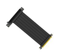 Holibanna 90 Prolunga extension cord voltace accessori pc accessori per pc adapter Estensione del cavo pci express cavo riser pcie alto riser pci express Filo con anima in rame Black