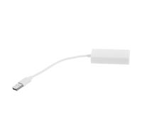 Holibanna Adattatore Ethernet Usb 2.0 a Rj45 Gigabit Senza Driver, Convertitore Rete Usb Alta Velocità Per Laptop e Pc, Connettore Plug-and-play Bianco Per Uso Domestico e Ufficio