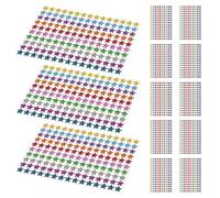 Holibanna Adesivi Stelle Glitterate Autoadesivi 20 Pezzi per Materiale Scolastico per Premi e Decorazioni Scrapbooking Adesivo Stella Rimovibile per Incentivare Comportamento in Classe