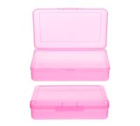 Holibanna Astuccio Rigido Da 2 Pezzi In Plastica Astuccio Grande In Plastica Per Schizzi Arte