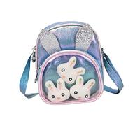 Holibanna Borsa Tracolla Per Ragazzo Ragazza Pu Design Carino Coniglio Borsa Stilosa Per Scuola e Pratica e Resistente Per Conservare Dolci e Piccoli Oggetti