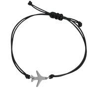 Holibanna Bracciale Con Ciondolo Aeroplano Filo Intrecciato Per Uomini e Giovani Accessorio Estivo Per Feste e Occasioni Speciali