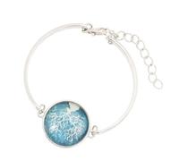 Holibanna Bracciale da Donna Ciondolo Alce in Pietra Preziosa Catena Leggera e Design Retrò Gioielli da Polso Eleganti per Uso Quotidiano e Regalo per Amici e Famiglia