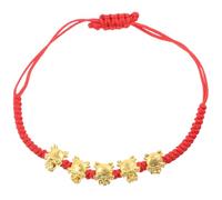 Holibanna Bracciale Drago Cordino Intrecciato Gioiello Di Moda Per Per Anno Cinese Bracciale Fortunato Per Donna e Uomo