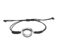 Holibanna Bracciale Intrecciato Da Donna Inossidabile Con Bottiglia Di Bracciale Regolabile Per e Ricordi Gioiello Da Polso Elegante e Versatile Per Ogni Occasione