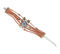 Holibanna Bracciale Intrecciato Regolabile Perline Con Farfalla Gioielli Boho Vintage Per Uomini e Donne Bracciale Da Spiaggia Alla Moda Accessorio Unisex Per Stile