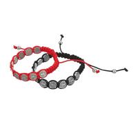 Holibanna Braccialetti Rosario Intrecciati Regolabili in Corda Da Uomo e Donna, Braccialetti Decorativi Leggeri Design Unico, Accessorio Moda Quotidiano e Speciale