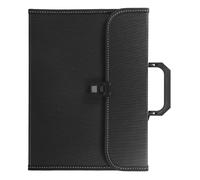 Holibanna Cartella Portadocumenti Espandibile a Fisarmonica Design Multilivello in Plastica con Manico con 12 Tasche Ampia Capacità per Ricevute e Fogli Musicali, per Ufficio Stili multipli