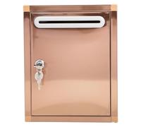 Holibanna Cassetta Postale da in Inossidabile Resistente All'acqua e All'usura, per Uffici e Scuole