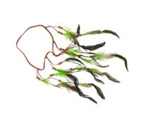 Holibanna Cerchietto Con Di Nappe Boho Perline Di Legno Accessori Per Da Festival Per Donne Copricapo Intrecciato Copricapo Alla Moda Cerchietto Con Treccia Etnica Zingara