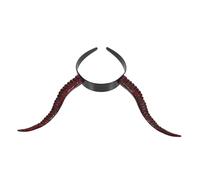 Holibanna Cerchietto Corna Diaboliche in Plastica Accessori Cosplay Demone Leggeri e Riutilizzabili per Halloween Feste e Servizi Fotografici