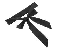 Holibanna cintura da matrimonio abito vestito di seta cintura da annodare damigelle cinturino tessuto fascia lombare addobbi matrimonio cravatta in vita cintura del vestito del nastro Black