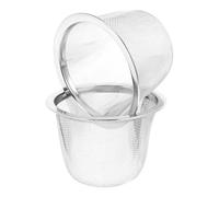 Holibanna Colini da Teiera in Acciaio Resistente 2 Pezzi, Filtro di Ricambio Robusto per Infusore di Foglie, Cestello a Rete Fine per Tè Sfuso, Adatto per Preparazione in Cucina
